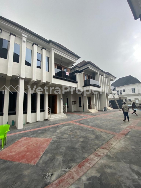  Luxury Finished 4 bedroom Semi-detached Duplex  4 bedroom House for Sale Lekki Lagos Vetra  Property