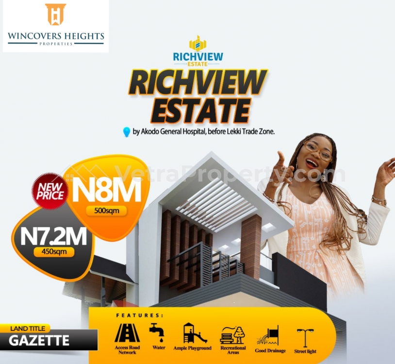  Most Affordable Genuine Titled Property in Akodo, Ibeju Lekki, Lagos  Land for Sale Ibeju Lekki Lagos Vetra  Property