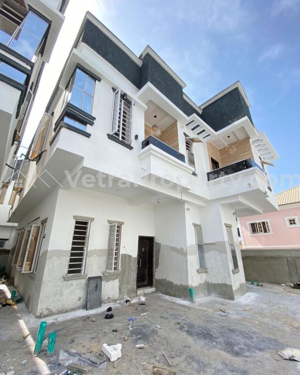  Fully serviced Newly built 4 bedroom semi detached duplex  4 bedroom House for Sale Lekki Lagos Vetra  Property