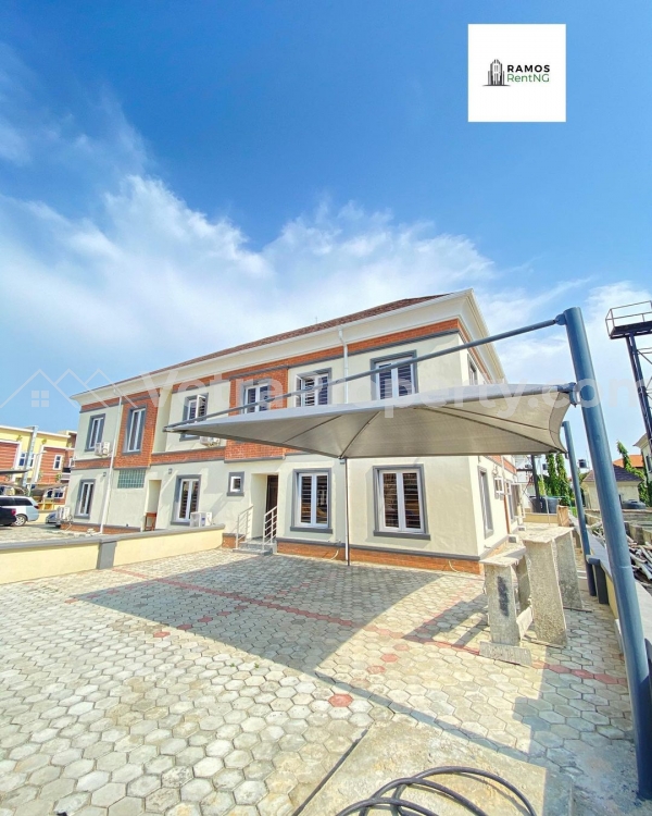  Very spacious and Newly built 4 bedroom semi detached duplex in a gated estateate  4 bedroom House for Rent Lekki Lagos Vetra  Property