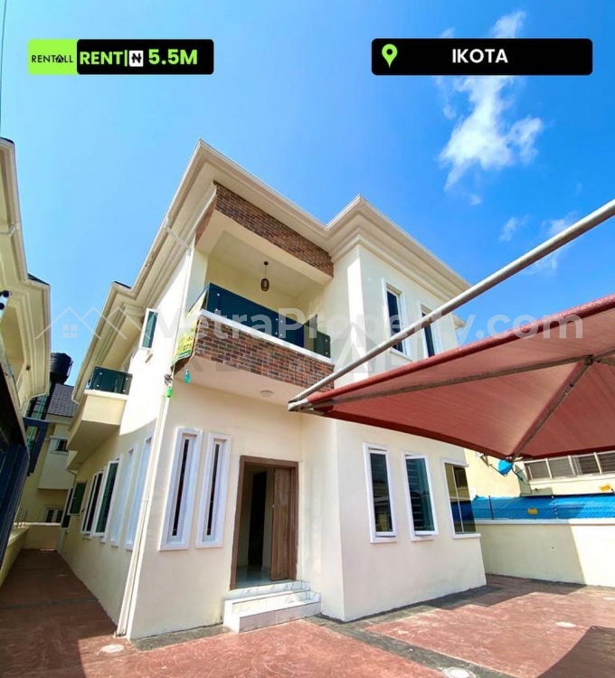  Newly built 5 bedroom duplex  5 bedroom House for Rent Lekki Lagos Vetra  Property