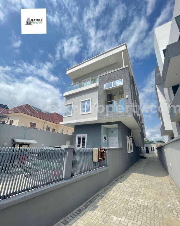  3 bedroom apartment. BACK HOUSE  3 bedroom House for Rent Lekki Lagos Vetra  Property