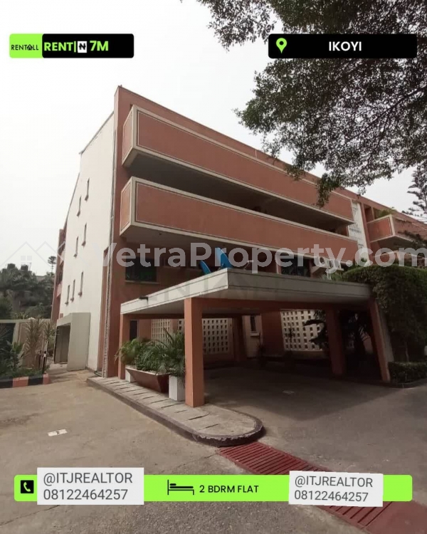  2bedroom flat all ensuite with bq, spacious living room, swimming pool and 2sit outs  2 bedroom House for Rent Ikoyi Lagos Vetra  Property