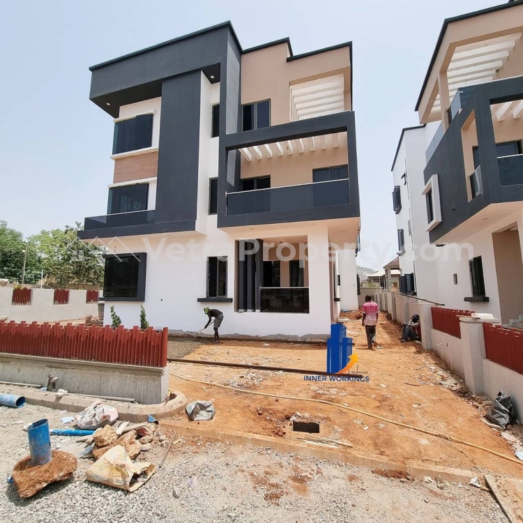 Newly built 5bed with swimming pool and gym in a secured estate  5 bedroom House for Sale Katampe Ext Abuja Vetra  Property