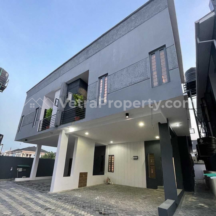  New in the market 100% beauty and luxurious 4 bedroom semi-detached Duplex  4 bedroom House for Sale Lekki Lagos Vetra  Property