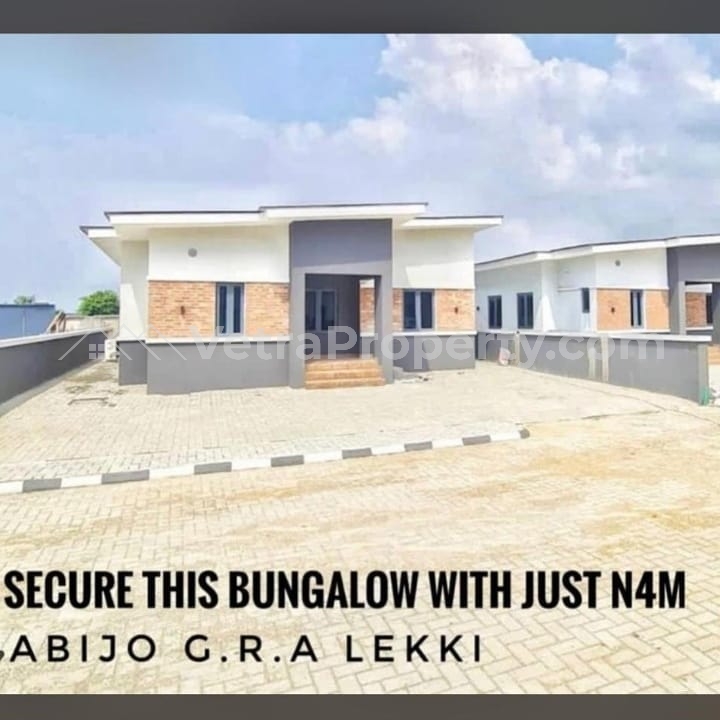  Luxury finished 3bedroom bungalow  3 bedroom House for Sale Ajah Lagos Vetra  Property