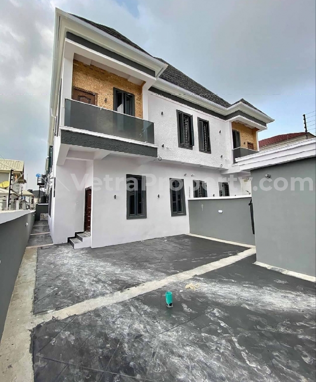  Newly built 4bedroon SEMI-DETACHED duplex  4 bedroom House for Sale Lekki Lagos Vetra  Property