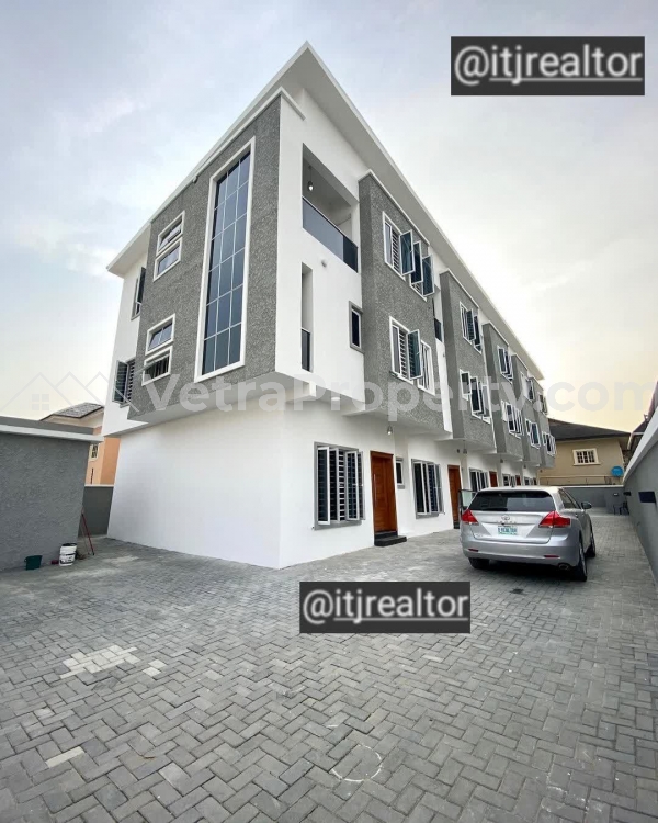  Newly built 4bedroom fully serviced terrace 90m asking price  4 bedroom House for Sale Lekki Lagos Vetra  Property