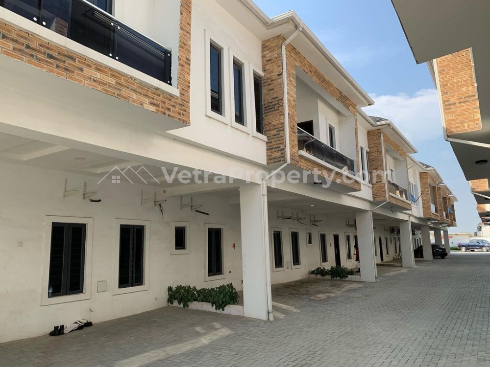  Newly built 4bedroom terrace  4 bedroom House for Sale Lekki Lagos Vetra  Property