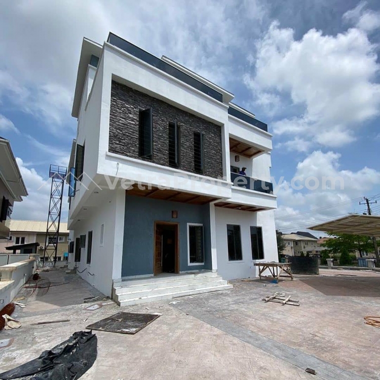  Extral beautiful and LUXURY 5bedroom duplex in a very conducive and organized estate  5 bedroom House for Sale Lekki Lagos Vetra  Property