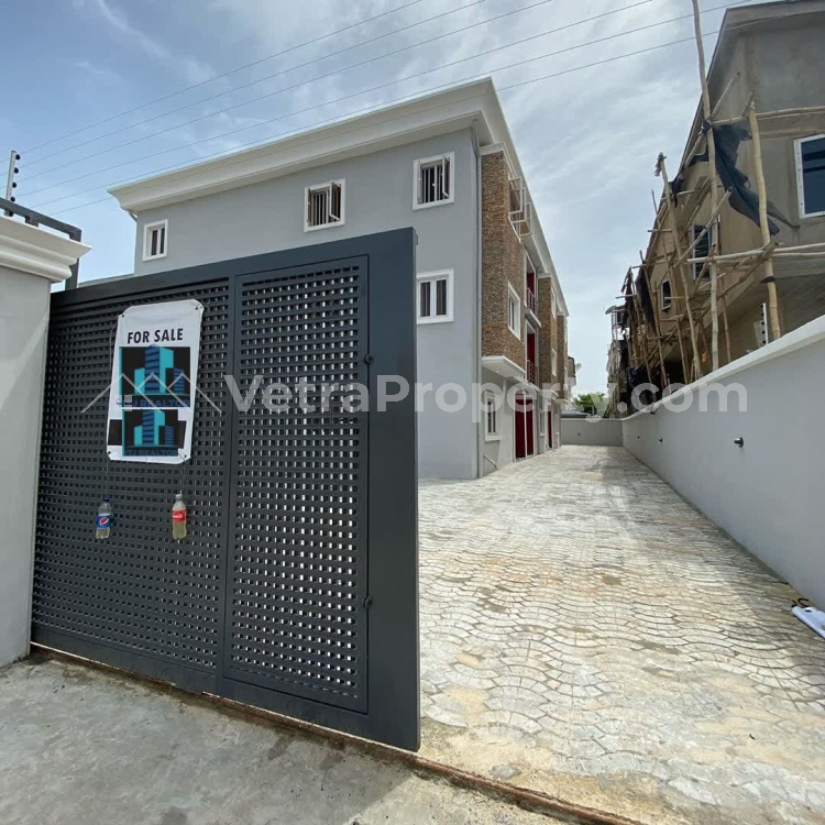  3 units of 4bedroom terrace with bq  4 bedroom House for Sale Lekki Lagos Vetra  Property