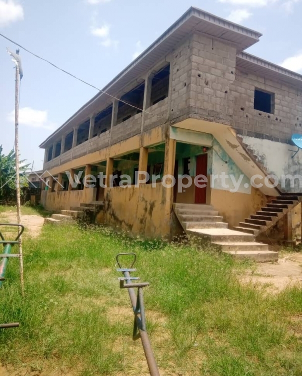  School building sitting on a two plots of land for sale  House for Sale Alimosho Lagos Vetra  Property