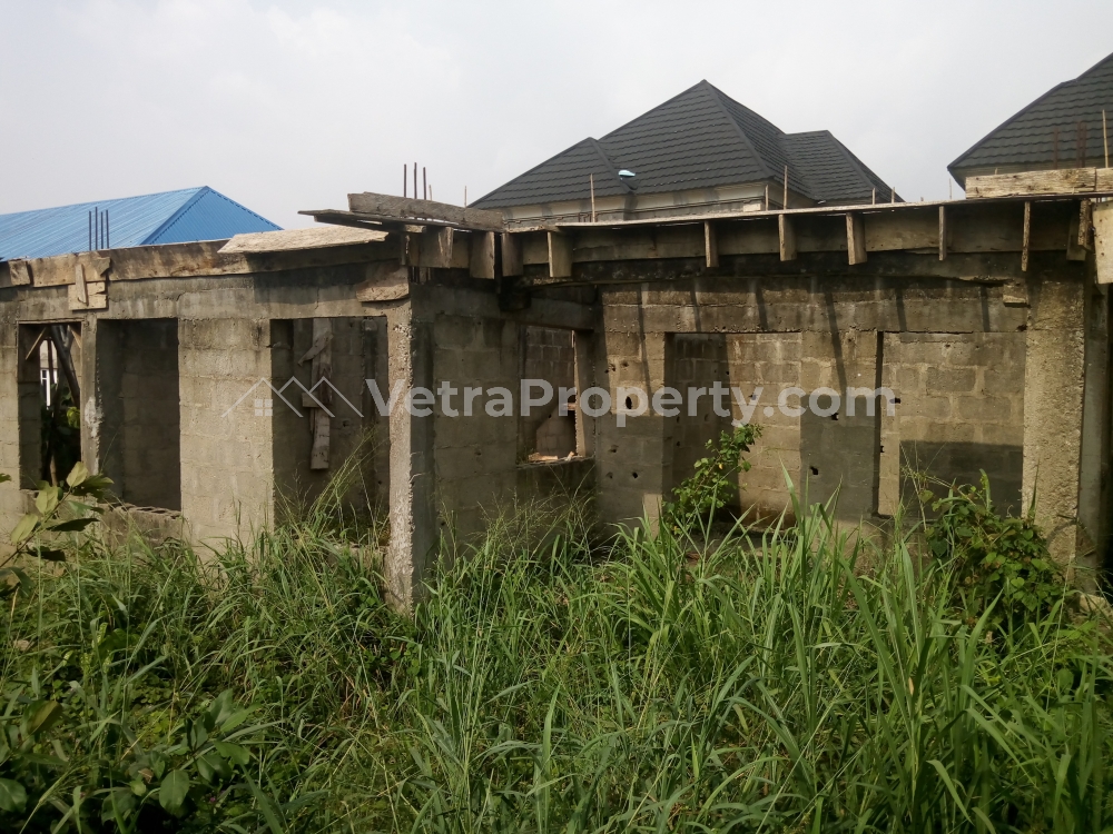  land with uncompleted building  Land for Sale Ikotun Igando Lagos Vetra  Property