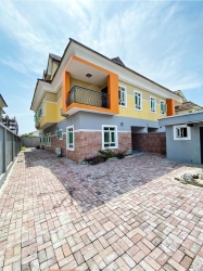 Tastefully 4 Bedroom Semi Detached Duplex With A Bq And Study. 4 bedroom Semi-Detached Duplex for Sale Lekki Lagos Vetra  Property