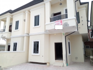 A Luxury Brand New 4 Bedroom Semi Detached Duplex Is Now Available For Rent At Chevron Alternative With 4 bedroom Semi-Detached Duplex for Sale Lekki Lagos Vetra  Property