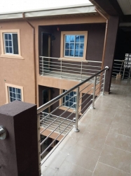Just Out. Brand New Mini Flat At Cole Street Lawanson. Tiles, Water, Prepaid Meter, Upstairs, 400k For 2years Mini Flat for Rent Surulere Lagos Vetra  Property