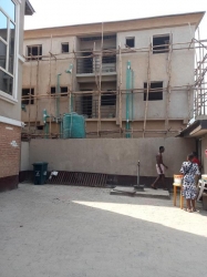 Hot Lettings... Newly Built Miniflat, Single Roomself, Open Office Space About 90% Completion Directly On A Major Road By New Garage Mini Flat for Rent Gbagada Lagos Vetra  Property