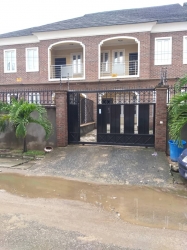 Tastefully Finished 4brm Terrace Duplex, All Rooms Ensuite And Guest Toilet With 2 Sitting Room, Private Compound 4 bedroom Terraced Duplex for Rent Gbagada Lagos Vetra  Property