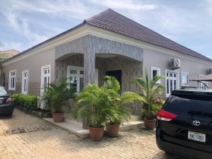 Executive 3bedroom Fully Detached Bungalow* At New Site Estate, Federal Housing Along Airport Road, Lugbe, Abuja Detached Bungalow for Sale Lugbe Abuja Vetra  Property