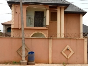 Beautiful 3 Bedroom Flat Pop Ceiling And 2 No's Of Mini Flat At Hiltop Estate 3 bedroom Blocks of Flats for Sale Ipaja Lagos Vetra  Property