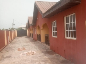 Fine Newly Built Mini Flat All Tiles Floor Big Sitting Room Mini Flat for Rent Ipaja Lagos Vetra  Property
