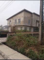 4 Bedroom Detached Duplex (carcass) 4 bedroom Detached Duplex for Sale Ajah Lagos Vetra  Property