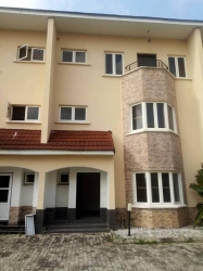 Newly Built 4bed Room Fully Serviced Town House/terrace Duplex Plus A Room Bq With 24hrs Power 4 bedroom Terraced Duplex for Sale Ajah Lagos Vetra  Property