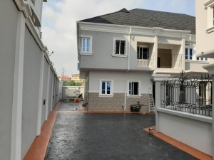 Brand New 4bedroom Duplex In Arowojobe Estate 4 bedroom Semi-Detached Duplex for Sale Maryland Lagos Vetra  Property